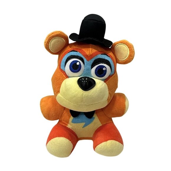 Five Nights At Freddys Funko Glamrock Freddy Plush Orange Collectible Toy 8" - Picture 1 of 6